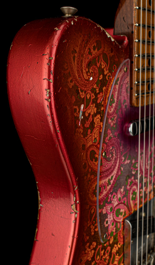 Fender Custom Shop Masterbuilt Dale Wilson 1967 Telecaster Relic - Tangerine Paisley #40995