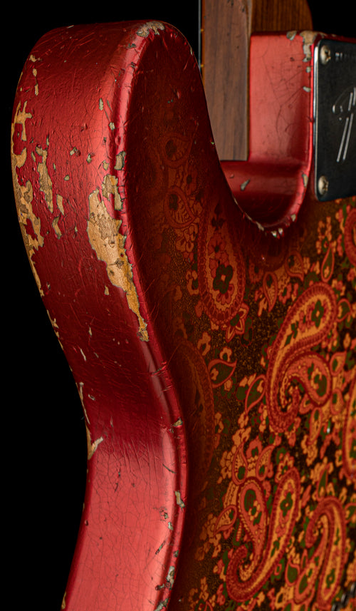 Fender Custom Shop Masterbuilt Dale Wilson 1967 Telecaster Relic - Tangerine Paisley #40995