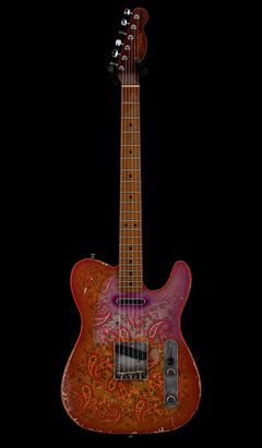 Fender Custom Shop Masterbuilt Dale Wilson 1967 Telecaster Relic - Tangerine Paisley #40995