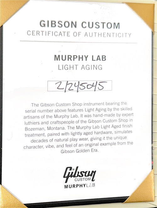 Gibson Custom Shop 1963 SJ-200 Murphy Lab Light Aged - Dark Natural #45045