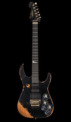 Jackson Pro Series Signature Phil Collen PC1-E - Worn Black #27763