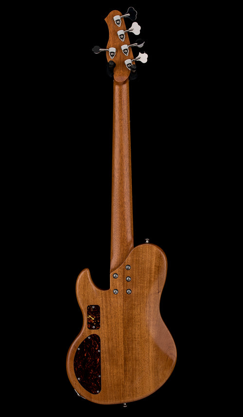 Used Alien Audio Lunar Double P 5-String - Natural #10207 with Gig Bag