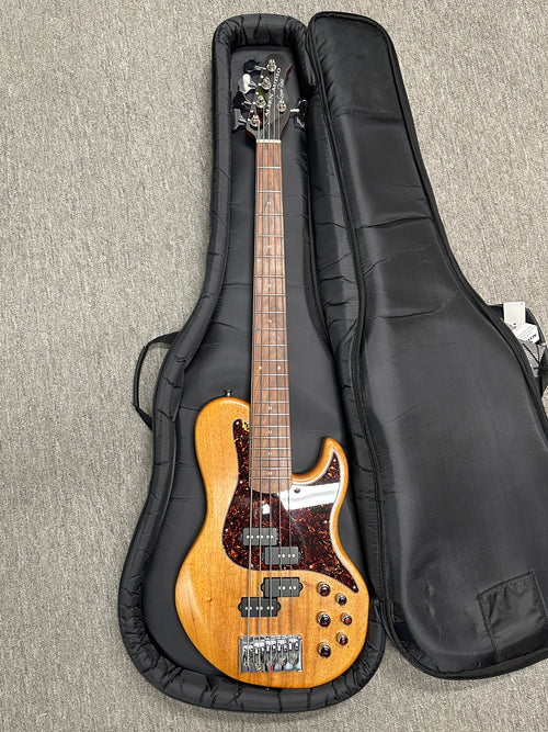Used Alien Audio Lunar Double P 5-String - Natural #10207 with Gig Bag