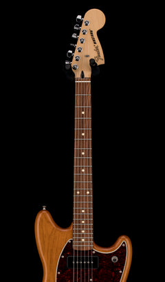 Used Fender Player Mustang 90 (2022) - Aged Natural #52686 with Gig Bag