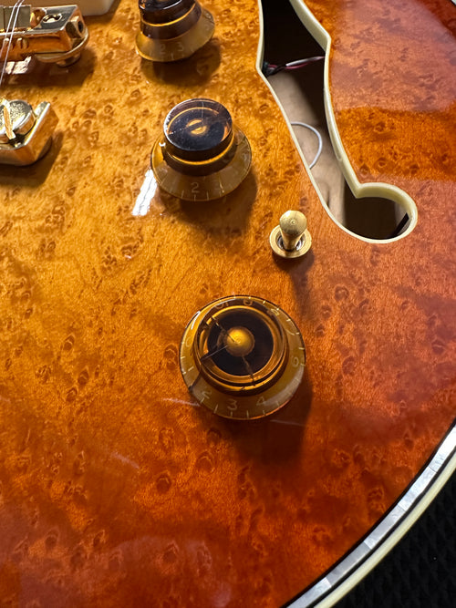 Used Hamer Custom Shop Monaco SuperPro 12-String (2004) - Sunburst #453695 with Original Hard Case