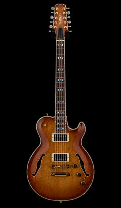 Used Hamer Custom Shop Monaco SuperPro 12-String (2004) - Sunburst #453695 with Original Hard Case