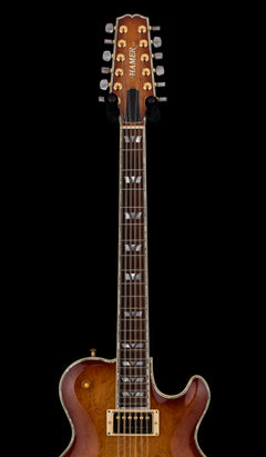 Used Hamer Custom Shop Monaco SuperPro 12-String (2004) - Sunburst #453695 with Original Hard Case