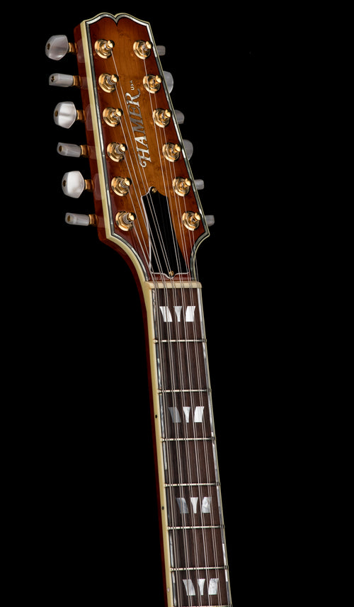 Used Hamer Custom Shop Monaco SuperPro 12-String (2004) - Sunburst #453695 with Original Hard Case