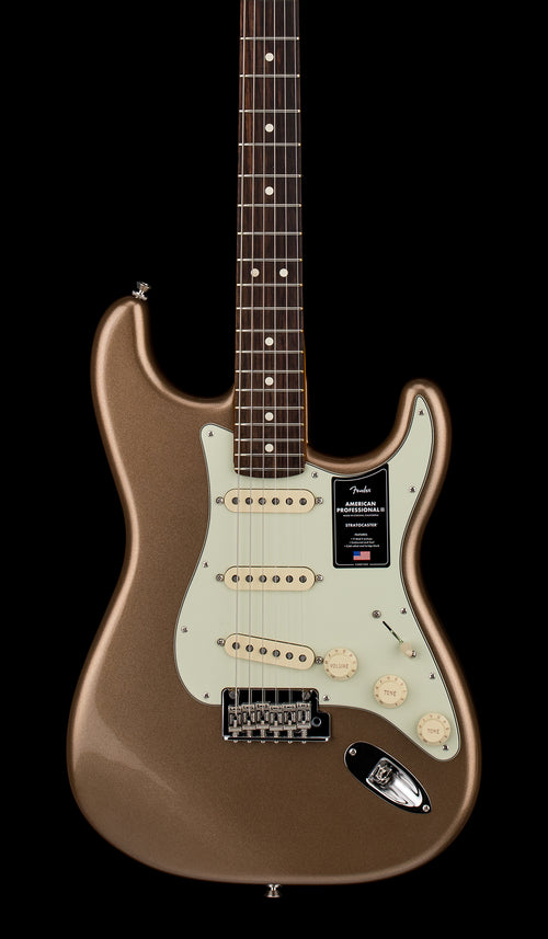 Fender Empire Music Exclusive Limited Edition American Professional II Stratocaster - Firemist Gold Metallic #28841