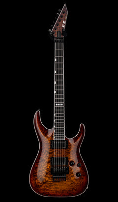 ESP E-II Horizon FR-II - Tiger Eye Sunburst #ES9851243 (Factory Demonstration Model)