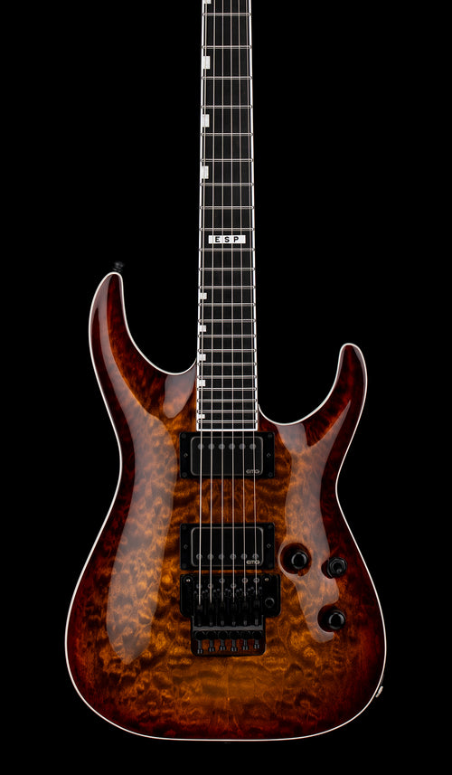 ESP E-II Horizon FR-II - Tiger Eye Sunburst #ES9851243 (Factory Demonstration Model)