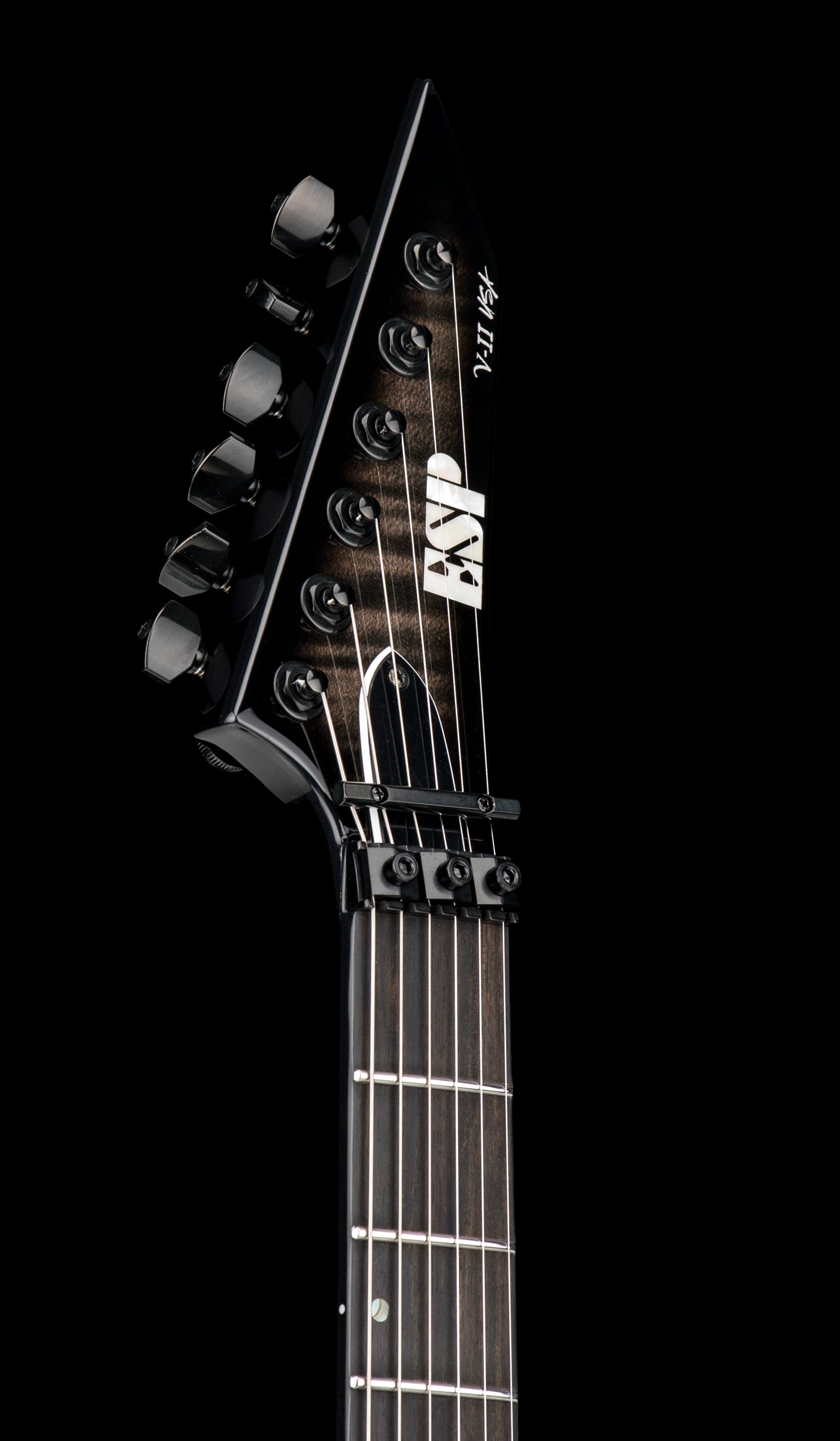 ESP V-II FR USA - See Thru Black Sunburst #26533 – Empire Music