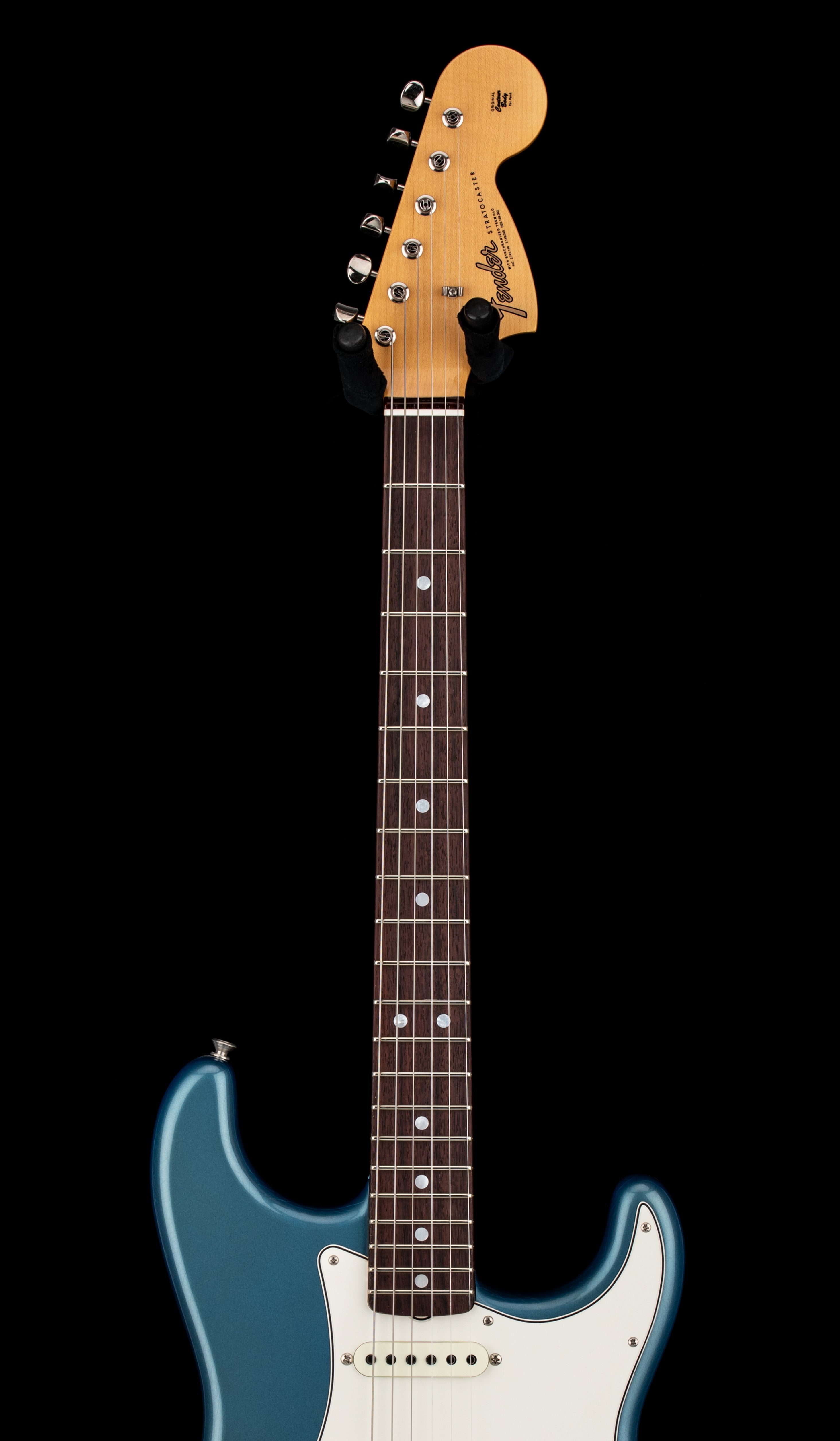 ギター Custom Oder Lacquer Finish Stratocaster Fender Custom Shop 66 Strat DLX Closet Classic - Aged Lake Placid