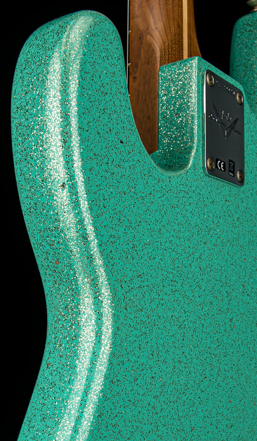 Fender Custom Shop Empire 58 Precision Bass Journeyman Relic - Aged Sea Foam Green Sparkle #88270
