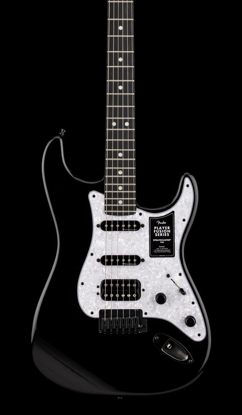 Fender Limited Edition Player Fusion Stratocaster HSS - Black #95160