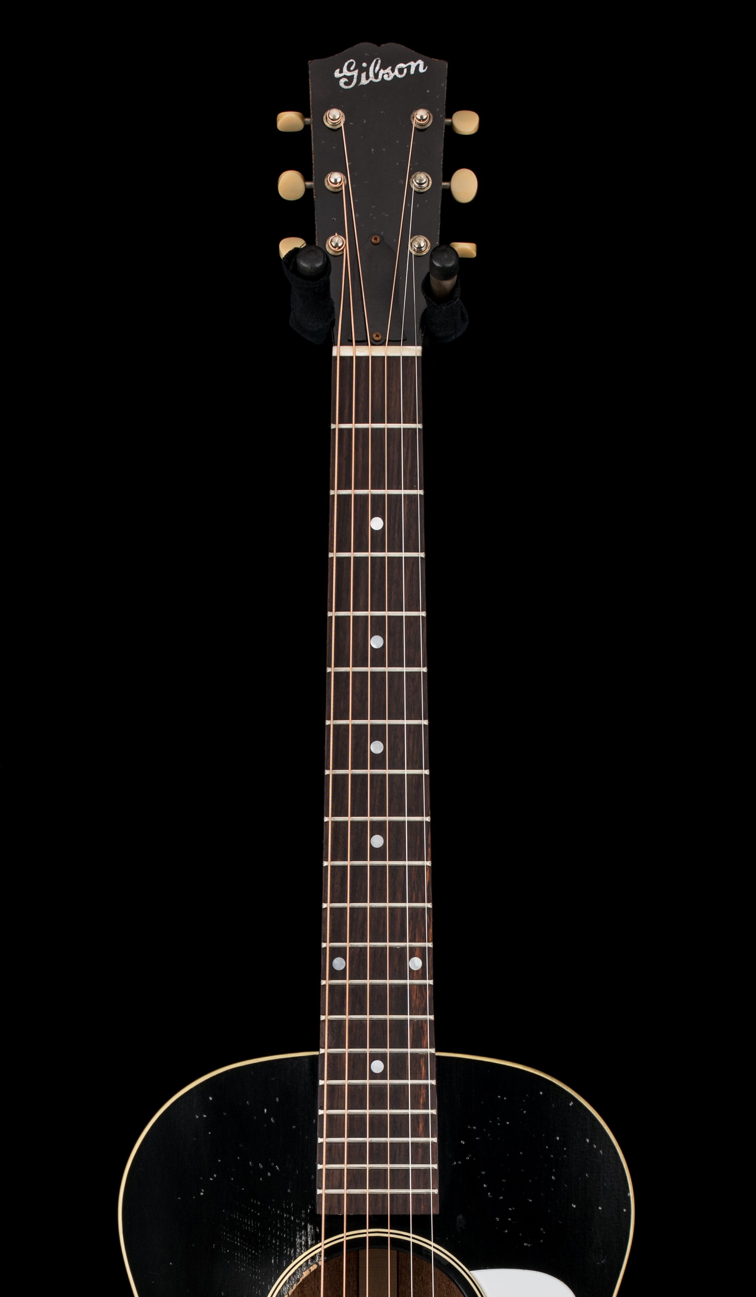 PU付 Gibson マーフィーラボ L-00 Ebony Light Aged Gibson Custom Shop 1933 L-00 Murphy Lab Light Aged - Ebony #35045