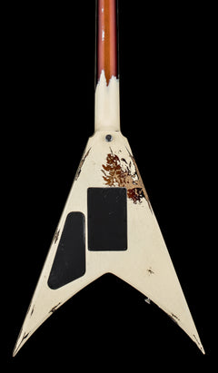 Jackson Custom Shop Korina KV HS FR Heavy Relic - Vanilla Shake/3-Tone Sunburst #11679 (Empire Music Spec)