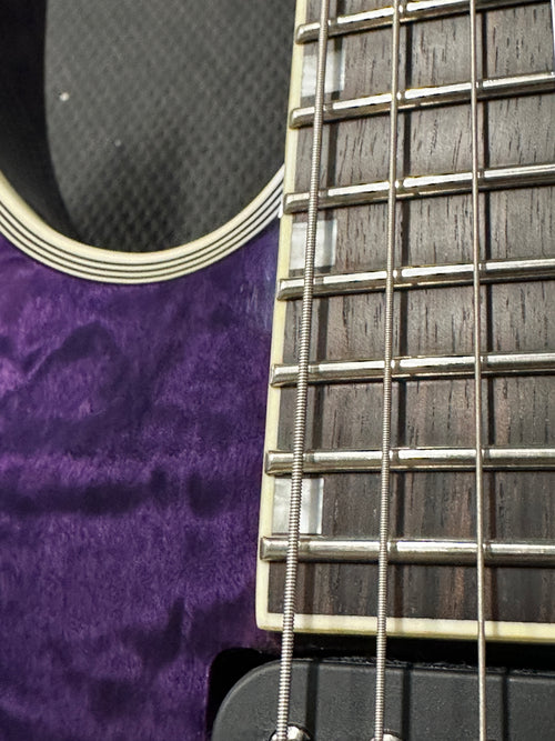 Used LTD MH-1000NT (2020) - See Thru Purple #50774 with Hard Case