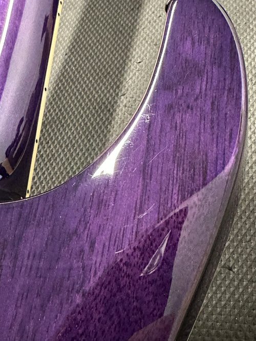 Used LTD MH-1000NT (2020) - See Thru Purple #50774 with Hard Case