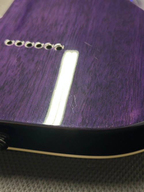 Used LTD MH-1000NT (2020) - See Thru Purple #50774 with Hard Case