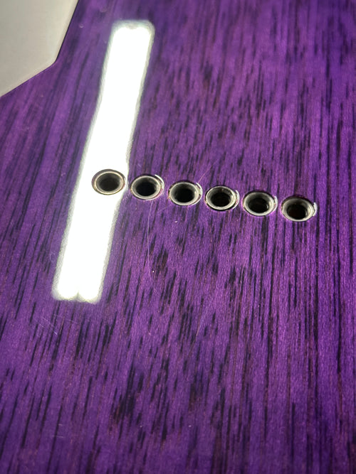Used LTD MH-1000NT (2020) - See Thru Purple #50774 with Hard Case