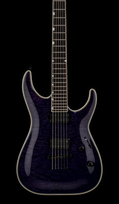 Used LTD MH-1000NT (2020) - See Thru Purple #50774 with Hard Case
