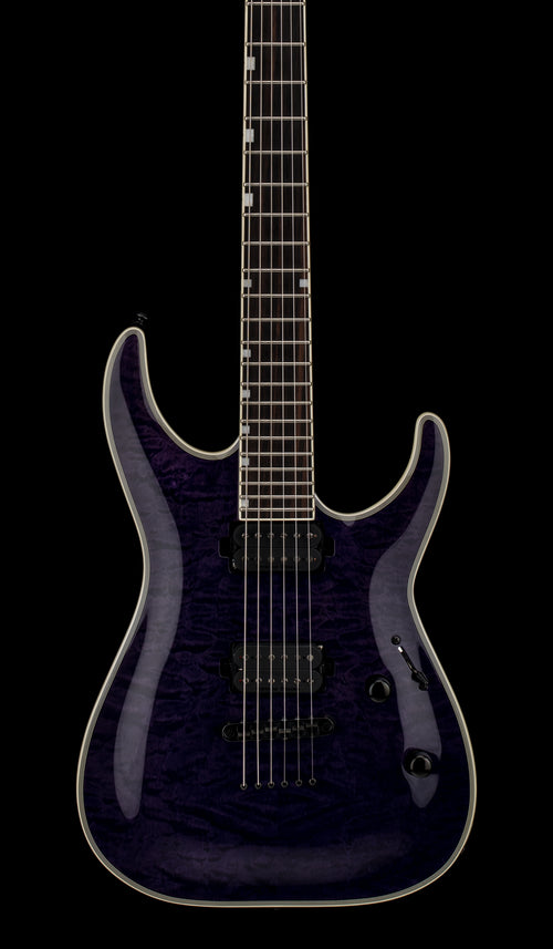 Used LTD MH-1000NT (2020) - See Thru Purple #50774 with Hard Case
