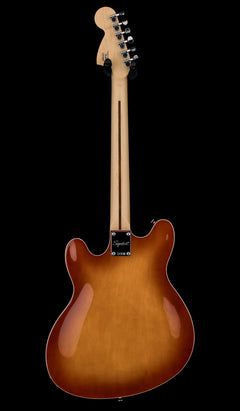 Used Squier Affinity Starcaster Deluxe (2024) - Sienna Sunburst #04981 with Gig Bag
