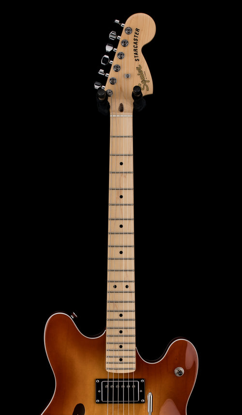 Used Squier Affinity Starcaster Deluxe (2024) - Sienna Sunburst #04981 with Gig Bag