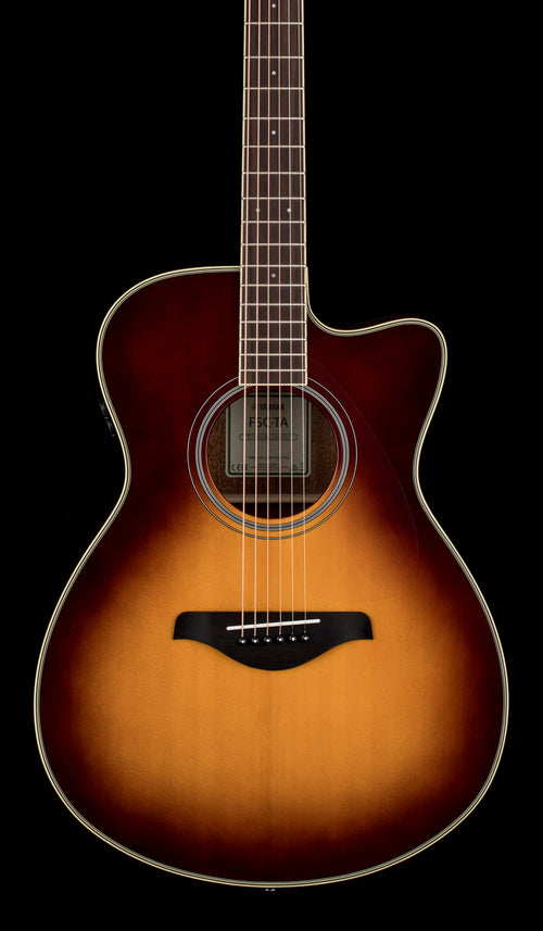 Used Yamaha FSC-TA TransAcoustic (2024) - Brown Sunburst #11716 with Hard Case