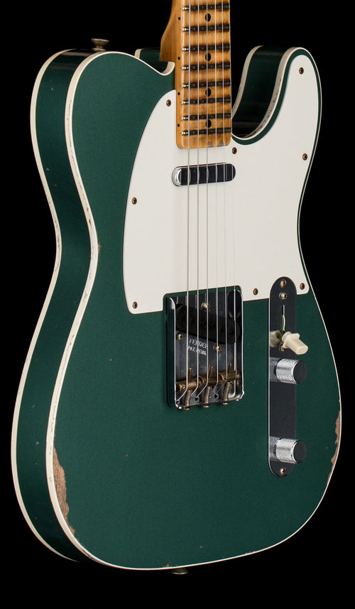 Fender Custom Shop '59 Telecaster Custom Relic - Aged Sherwood Green Metallic #78958