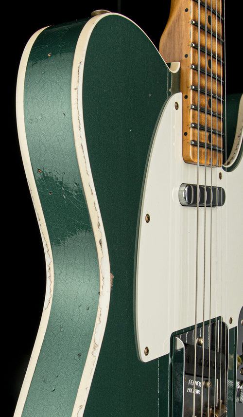 Fender Custom Shop '59 Telecaster Custom Relic - Aged Sherwood Green Metallic #78958