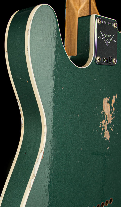 Fender Custom Shop '59 Telecaster Custom Relic - Aged Sherwood Green Metallic #78958