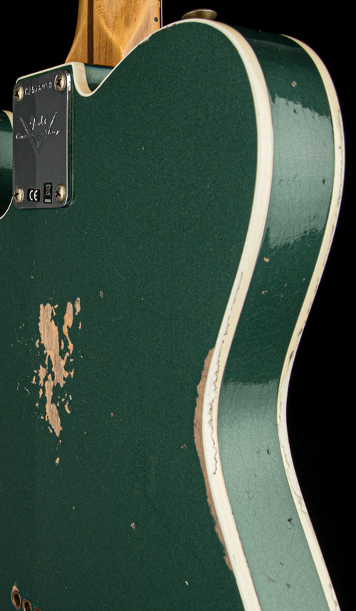 Fender Custom Shop '59 Telecaster Custom Relic - Aged Sherwood Green Metallic #78958