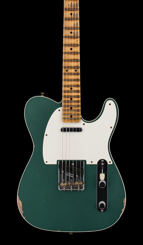 Fender Custom Shop '59 Telecaster Custom Relic - Aged Sherwood Green Metallic #78958