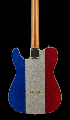 Fender Buck Owens Telecaster - Red, Silver, and Blue Sparkle #59246