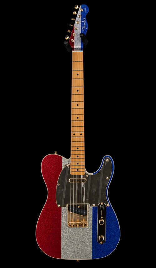 Fender Buck Owens Telecaster - Red, Silver, and Blue Sparkle #59246