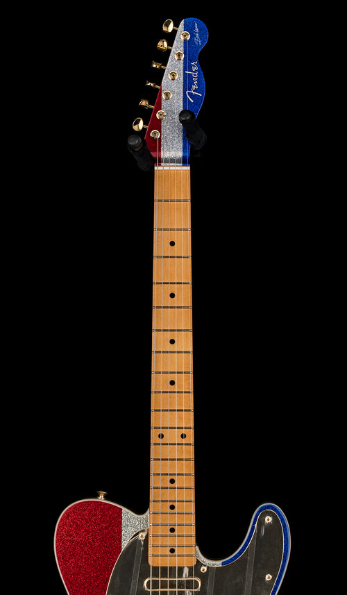 Fender Buck Owens Telecaster - Red, Silver, and Blue Sparkle #59246