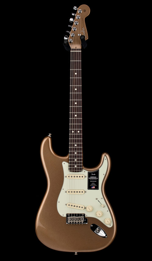 Fender Empire Music Exclusive Limited Edition American Professional II Stratocaster - Firemist Gold Metallic #27928