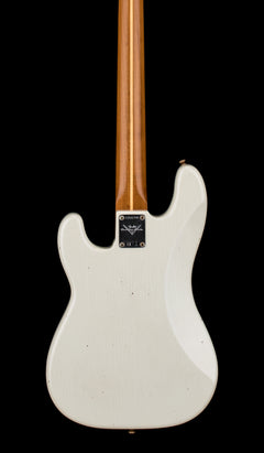 Fender Custom Shop Empire '58 Precision Bass Journeyman Relic - Aged Frost White #91749