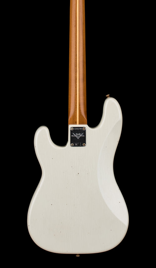Fender Custom Shop Empire '58 Precision Bass Journeyman Relic - Aged Frost White #91749