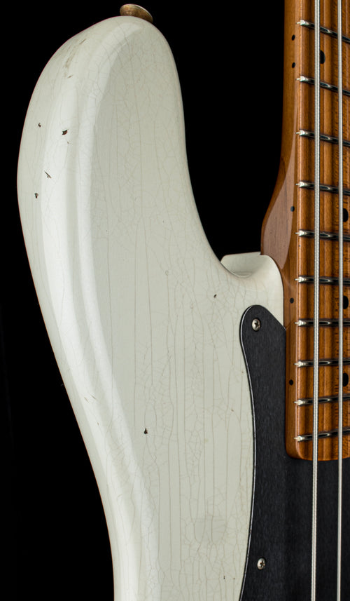 Fender Custom Shop Empire '58 Precision Bass Journeyman Relic - Aged Frost White #91749