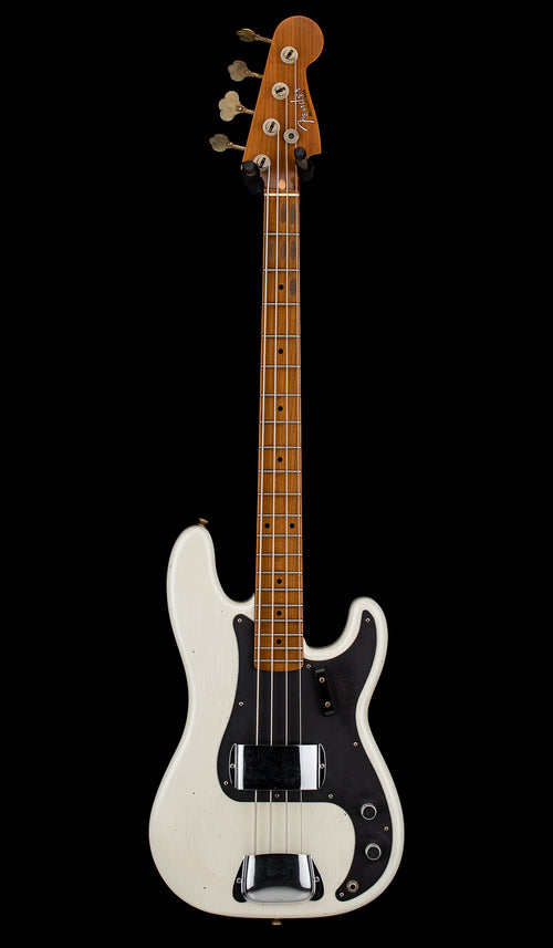 Fender Custom Shop Empire '58 Precision Bass Journeyman Relic - Aged Frost White #91749