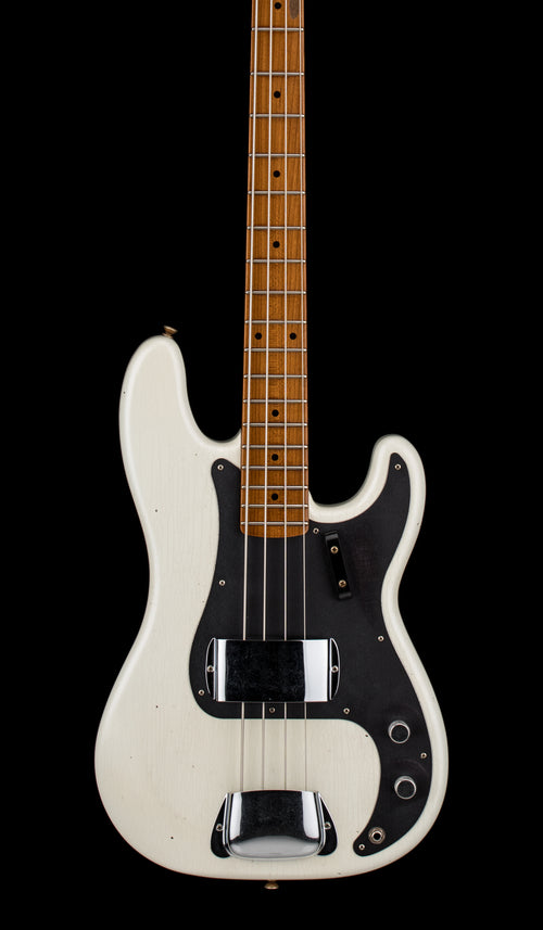 Fender Custom Shop Empire '58 Precision Bass Journeyman Relic - Aged Frost White #91749