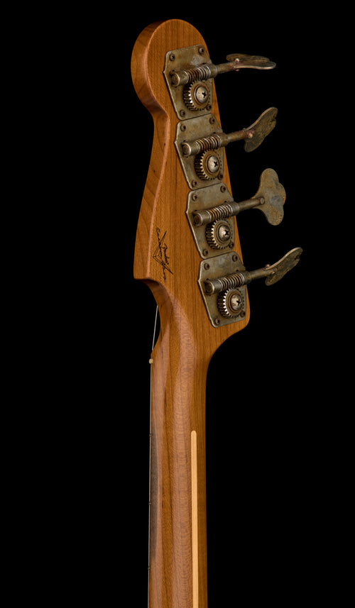Fender Custom Shop Empire '58 Precision Bass Journeyman Relic - Aged Frost White #91749