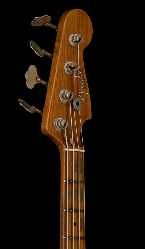 Fender Custom Shop Empire '58 Precision Bass Journeyman Relic - Aged Frost White #91749