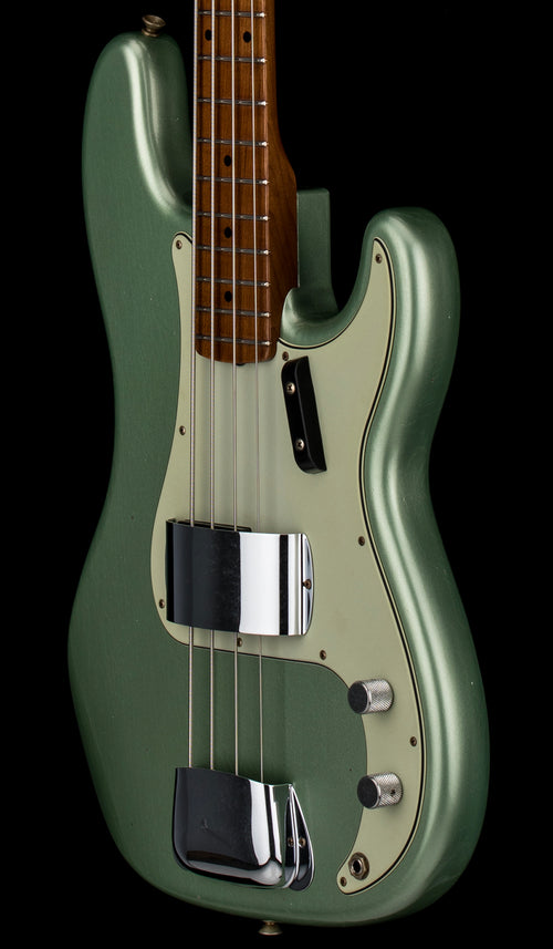 Fender Custom Shop Empire 58 Precision Bass Journeyman Relic - Aged Sage Green Metallic #88229