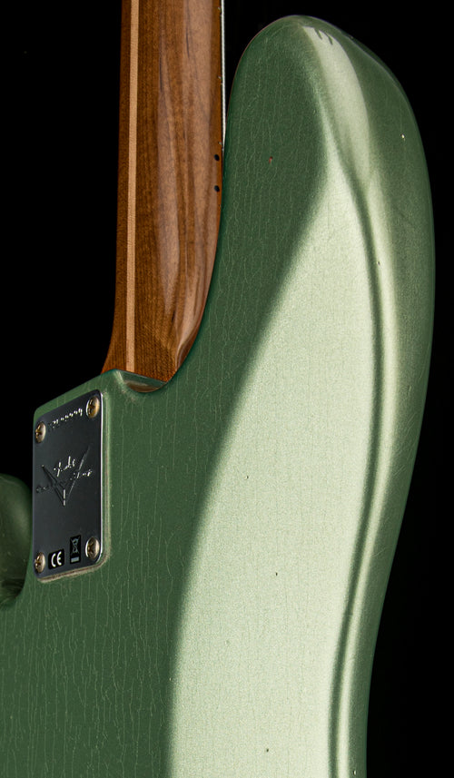 Fender Custom Shop Empire 58 Precision Bass Journeyman Relic - Aged Sage Green Metallic #88229