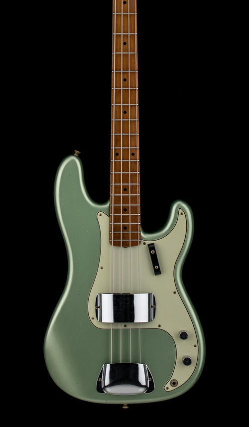 Fender Custom Shop Empire 58 Precision Bass Journeyman Relic - Aged Sage Green Metallic #88229