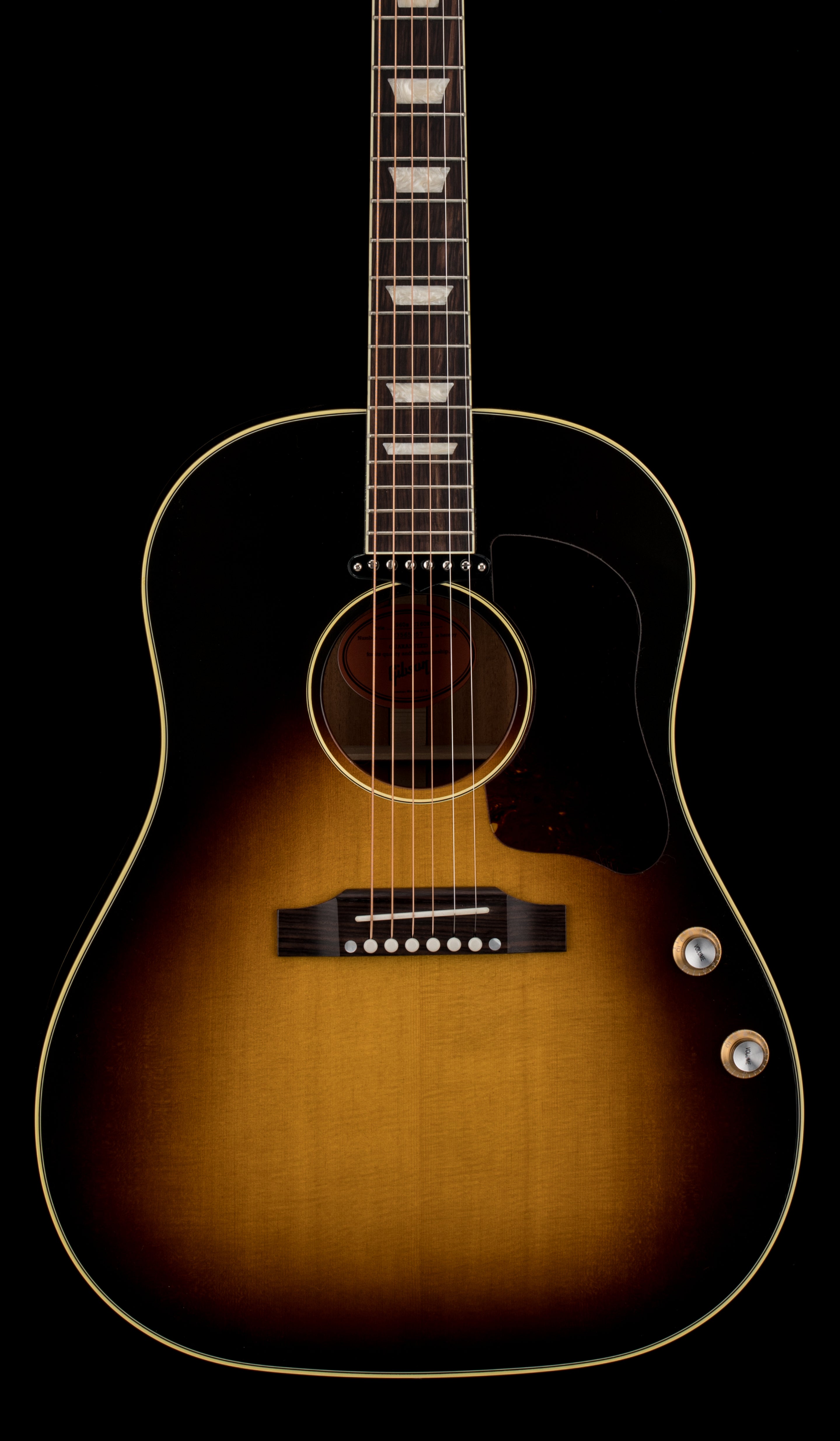 【フルメンテ済】美品GIBSON J 160E FULLERS VINTAGE Gibson J-160E Original - Vintage Sunburst #65057 – Empire Music